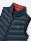 Crofton Navy Blue Showerproof Quilted Gilet