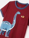 Archie Red Dinosaur Artwork T-Shirt