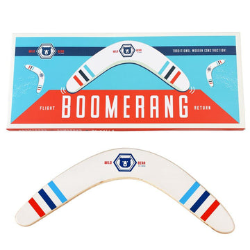 Wooden boomerang - Wild Bear - RUTHERFORD & Co