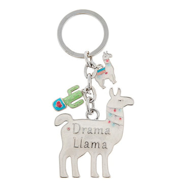 Razzle Dazzle Keyring Llama