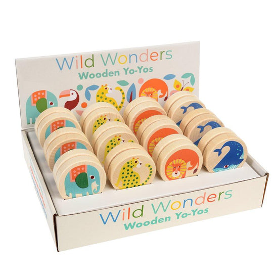 Wooden yoyo - Wild Wonders - RUTHERFORD & Co
