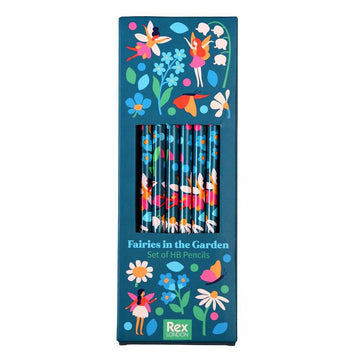 HB pencils (pack of 6) - Fairies in the Garden - RUTHERFORD & Co