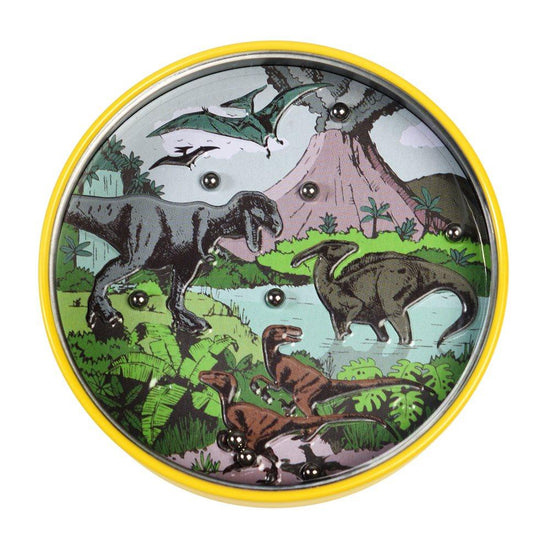 Tin tilt puzzle - Prehistoric Land Dinosaur - RUTHERFORD & Co