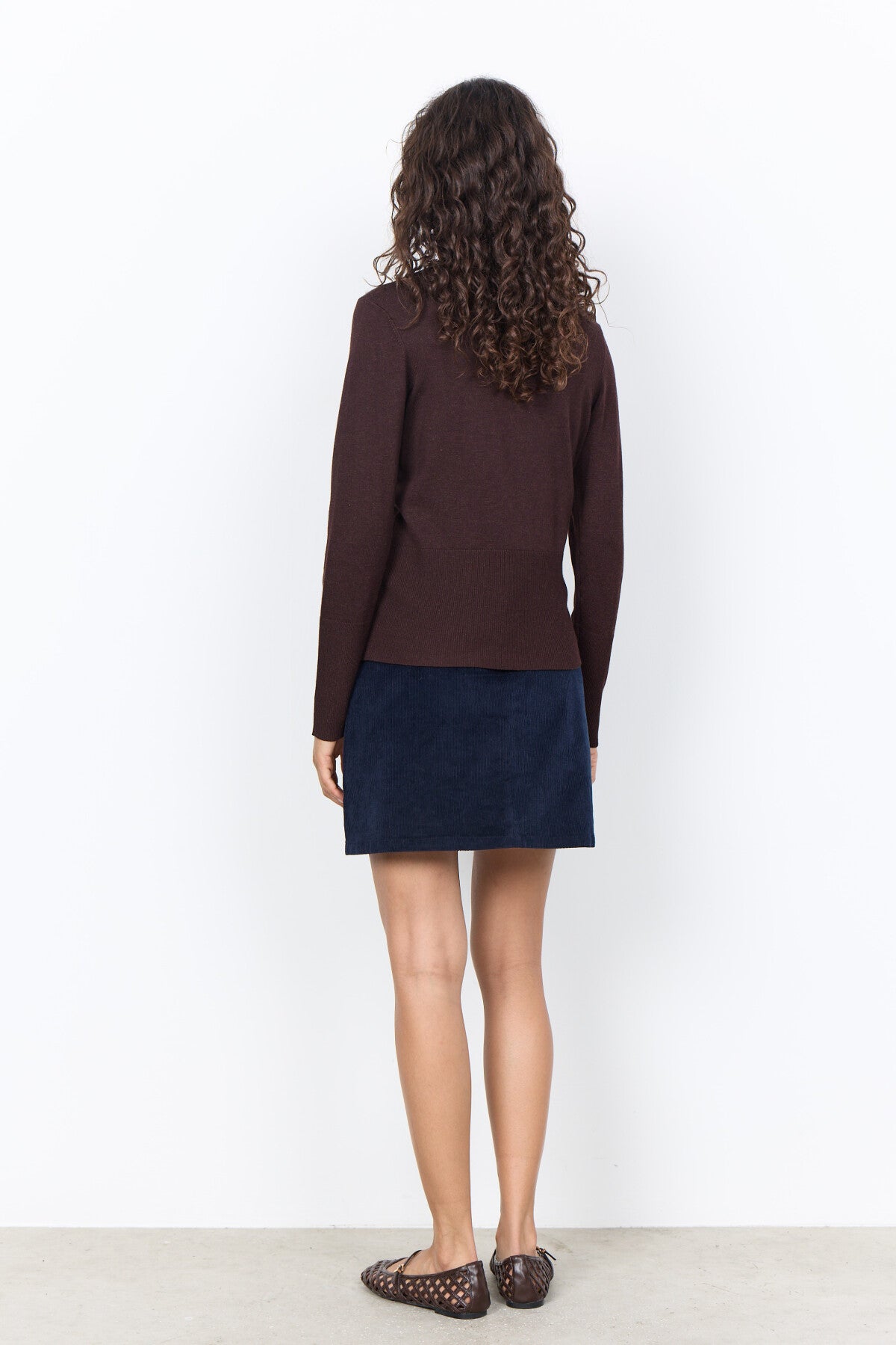 SC-DOLLIE 145 Pullover Dark plum