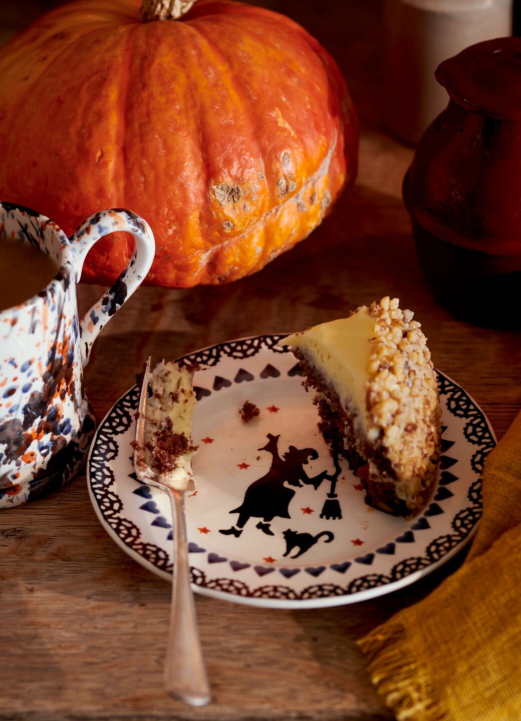 Dancing Witches Small Side Plate, 6.5 Inch