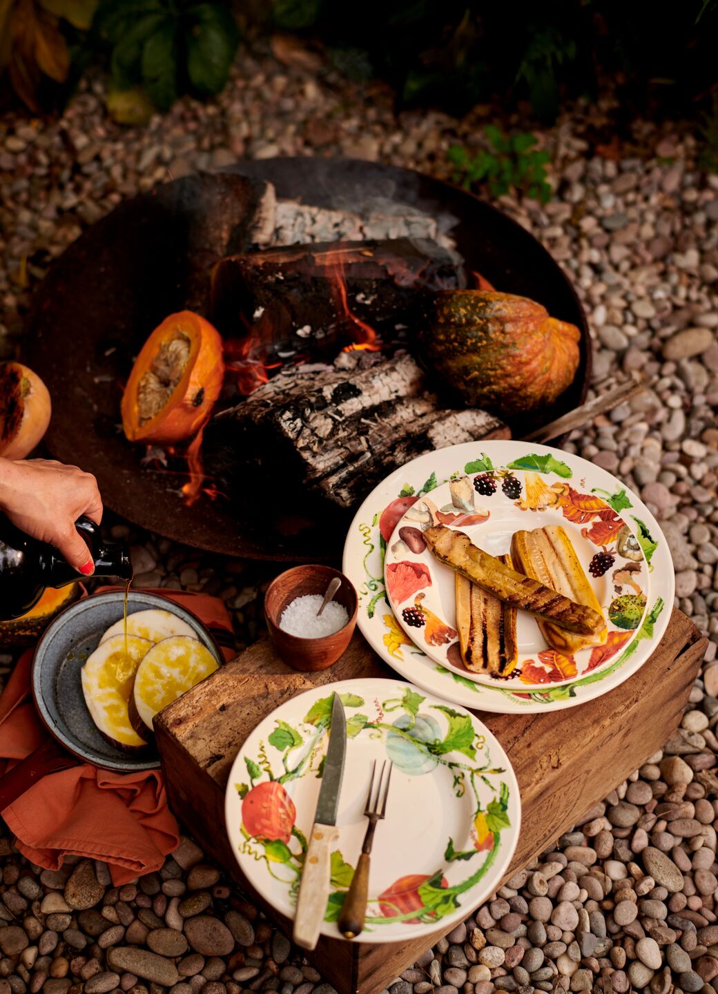 Pumpkins Soup Plate