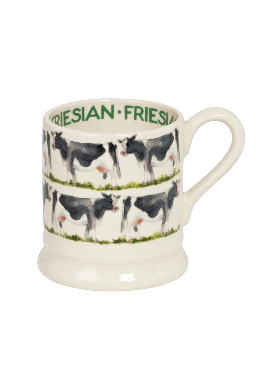 Friesian Cow 1/2 Pint Mug