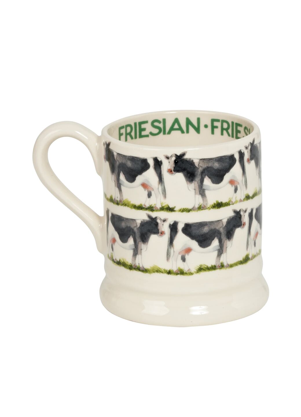 Friesian Cow 1/2 Pint Mug