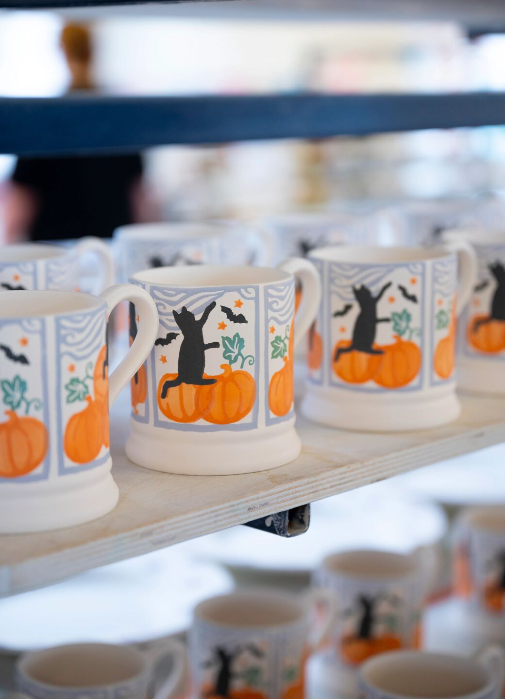 Cats & Pumpkins 1/2 Pint Mug
