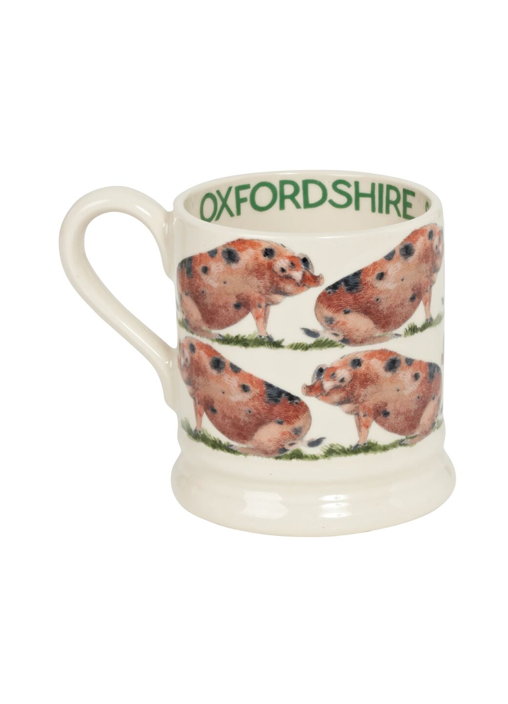 Oxfordshire Sandy & Black Pig 1/2 Pint Mug