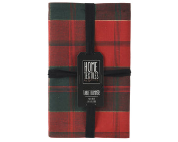 Decoris Table Runner - Green/Red