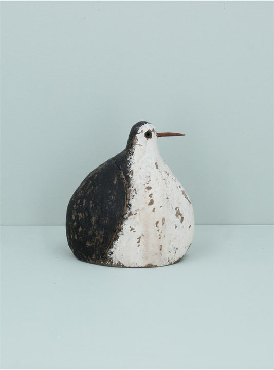 Wood Ornament - Medium Rustic Stout Bird