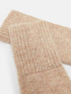 Effie Camel Knitted Gloves