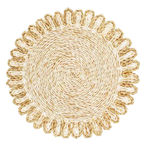 Corn husk placemat - Natural
