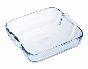 Pyrex Classic Glass Multipurpose Square Roaster, 21cm