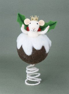 Mixed Wool Pudding or Mouse Tree Topper