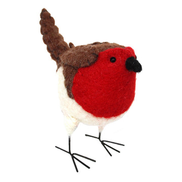 Felted Wool Mix Robin Orn/Sml