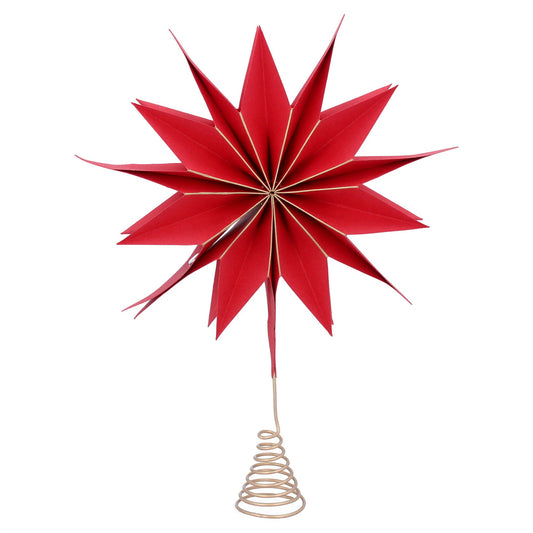 Red Star Tree Topper