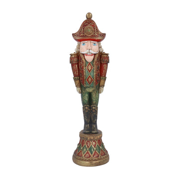 Coloured Vintage Nutcracker Resin Ornament (61cm)