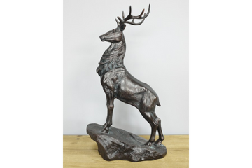 Stag on Plinth