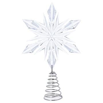 Clear Acrylic Star Tree Topper