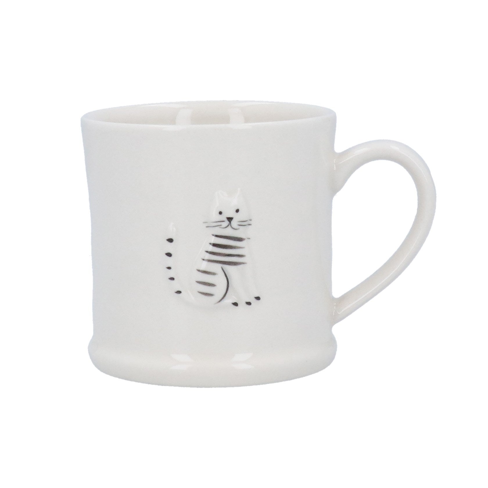 Stoneware Mini Mug 7cm - Cat