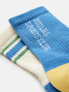 Boys' Volley Blue Pack Of Two Tennis Socks