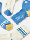 Boys' Volley Blue Pack Of Two Tennis Socks