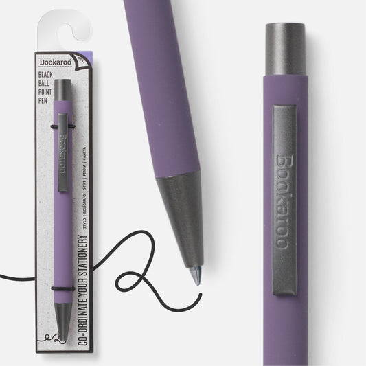 Bookaroo Pen Aubergine