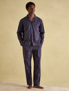 Hugo Navy Stripe Cotton Pyjama Set