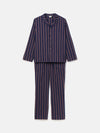 Hugo Navy Stripe Cotton Pyjama Set