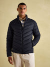 Garrett Navy Showerproof Padded Jacket