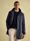 Sandford Navy Blue Waterproof Raincoat