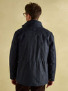 Beckett Navy Waterproof Field Coat With Packable Hood