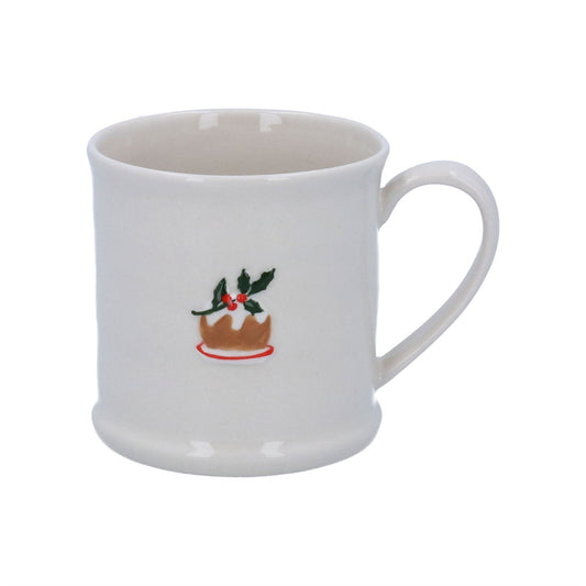 Plum Pudding Ceramic Mini Mug (7cm)