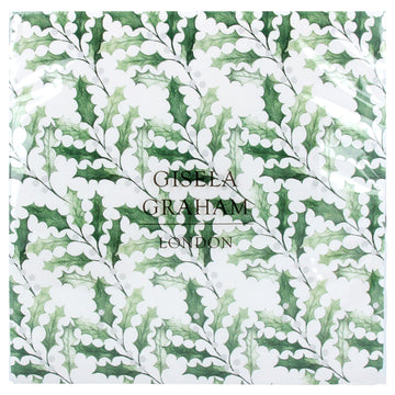 Holly/White Berries Pack of 20 Paper Napkins (16cm)