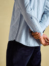 Abbott Blue Cotton Poplin Shirt