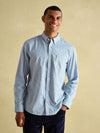 Abbott Blue Cotton Poplin Shirt