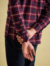 Buchanan Red Soft Brushed Cotton Check Shirt