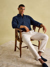 Oxford Navy Long Sleeve Classic Fit Shirt