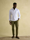 Stamford Green Slim Fit Chinos