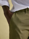 Stamford Green Slim Fit Chinos