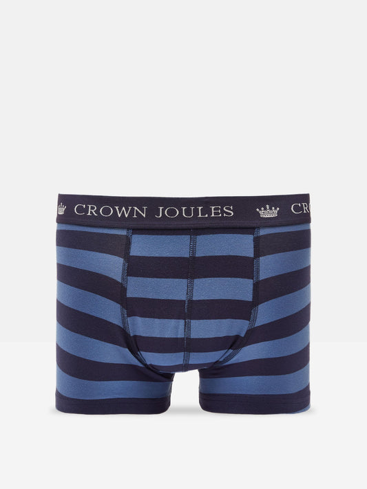 Crown Joules Red/Blue Pack of Two Cotton Briefs