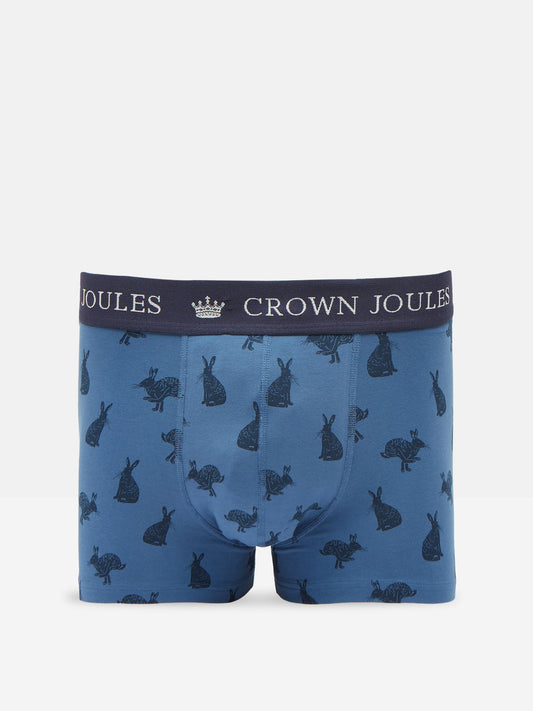 Crown Joules Navy Pack of Two Cotton Briefs