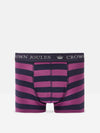 Crown Joules Green/Purple Pack of Two Cotton Briefs