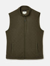 Malton Green Quilted Jersey Gilet