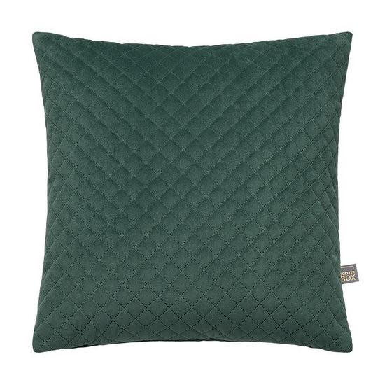 Erin Diamond Cushion Ivy Green - RUTHERFORD & Co