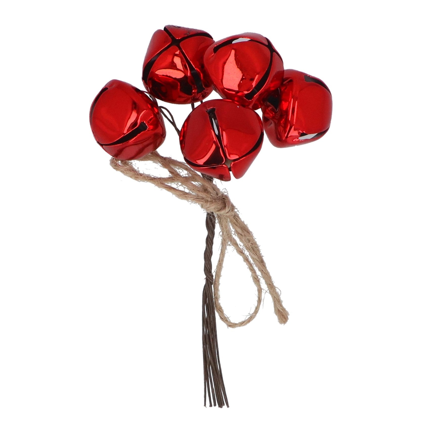 Red Jingle Bell Bunch Pick
