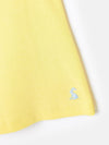 Butterfly Yellow Frill Sleeve Jersey Vest