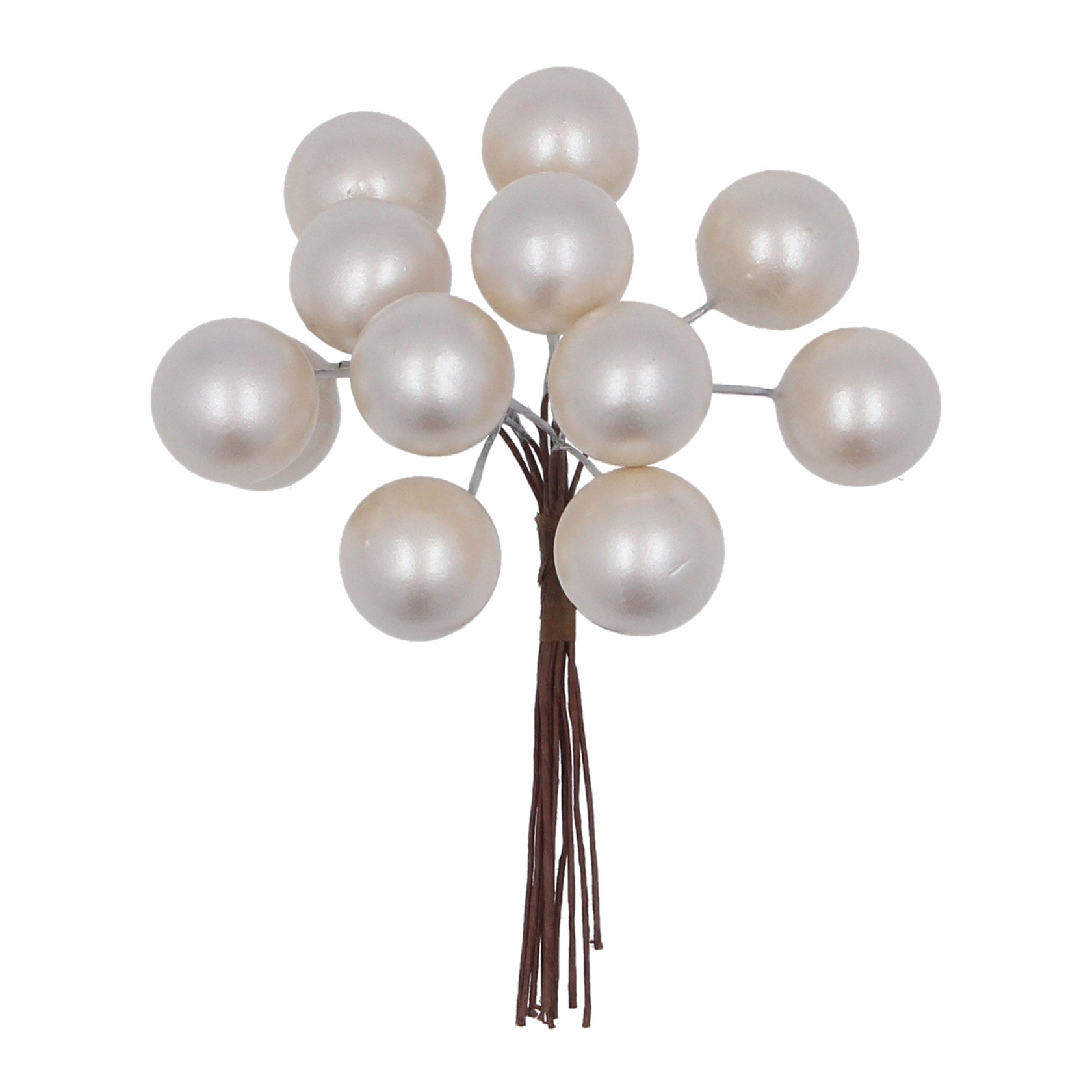 Pearl Berry Bunch Pick